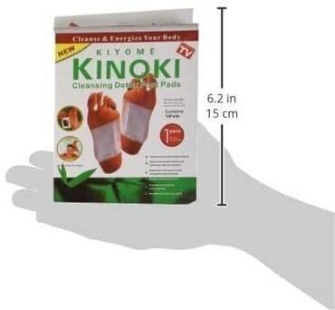 mokasine od prevrnute koze: Kinoki flasteri za detoksikaciju - biljni ekstrati pak-10kom — 2