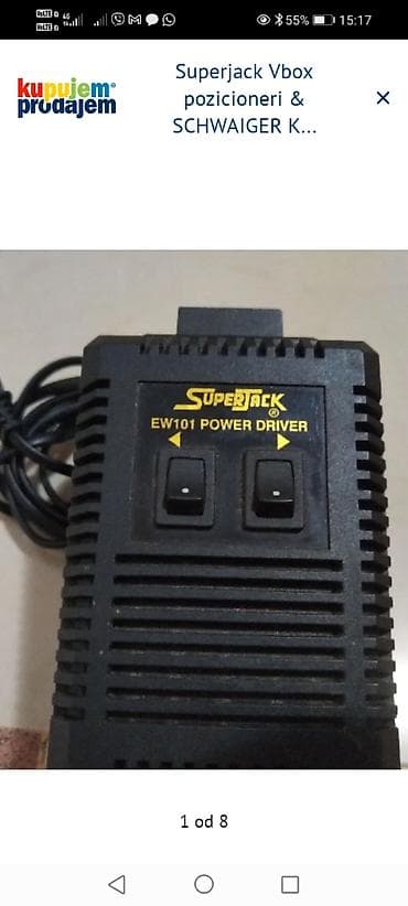 multimedija za auto cena: SuperJack EW101 Power Driver – napajanje/ručni kontroler za — 1