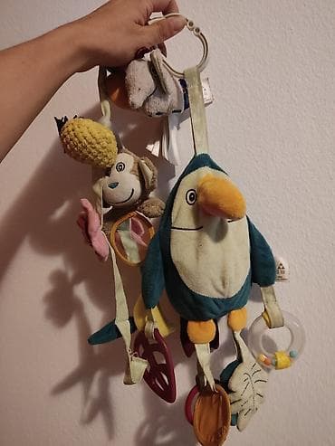 poppy playtime maska: Viseća igračka za bebu – set sa plišanim likovima i zvečkama - Mekani — 1