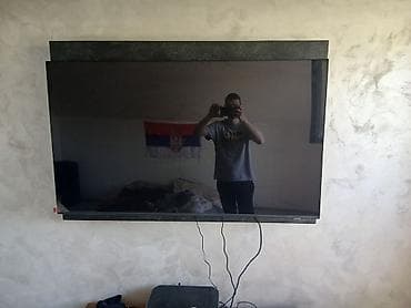 TV i video: Smart TV velikog 55inca montiran na zidnom nosaču.Kupljen prosle — 3