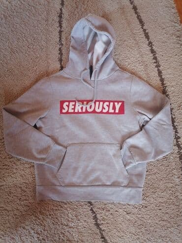 tech fleece crno sivi: XS, Jednobojni, bоја - Siva — 1