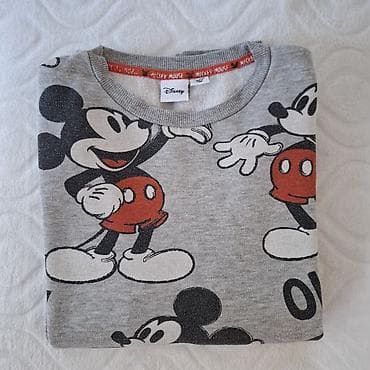 ds duks sivi: Disney Mickey Mouse dukserica – sivi model sa celoprekrivenim printom — 4