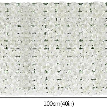 sijalicna grla vrste: Dekorativna ograda od veštačkog cveća 3x1m ? Ulepšajte svoju terasu — 5