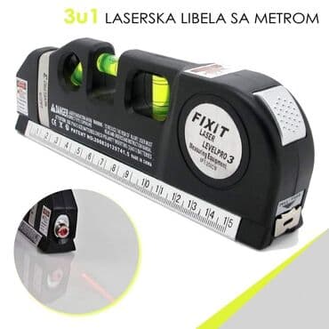 Laserska libela Cena: 1890 din Laser Pro je multifunkcionalna libela