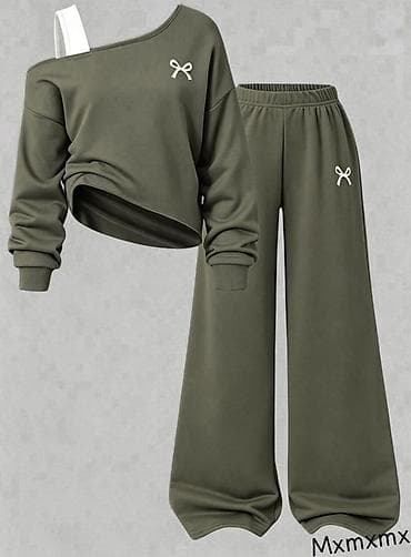 nike command grey: Ženski komplet trenerke – duks + pantalone širokih nogavica 2700din S — 4