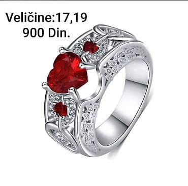 Elegantne posrebrene prstenje od hirurskog čelika sa žigom S925, sa na lalafo.rs Elegantne posrebrene prstenje od hirurskog čelika sa žigom S925, sa