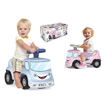 drvena hodalica za bebe: AUTO GURALICA 040401 sa sirenom – zabavna i razvojno podsticajna — 2
