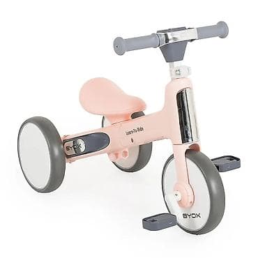 tricikli guralice za decu: BYOX Balance Bike Learn to Ride 2u1 – Pink (šifra: CANB9184-70) — 1