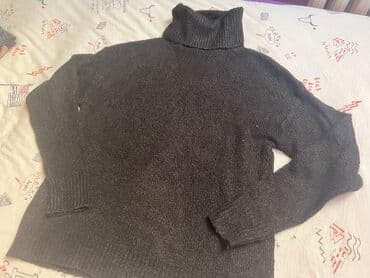 teddy kaput h m: Džemper crni, udoban, topao, prijatan za nošenje, veličina M, dobro — 3
