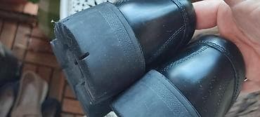 cipele zenske mokasine: Massimo Dutti br 37,ug23,kozne,visoki sjaj,preudobne,kao nove.Teget — 5