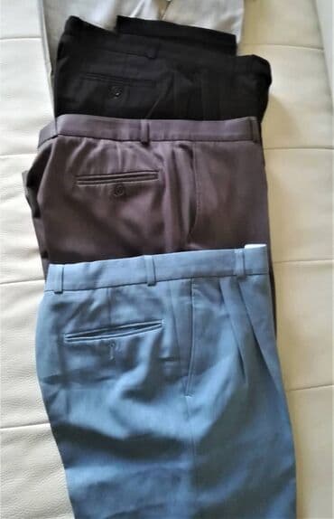 donji deo pidzame muski: Pantalone 2 kom sve za 500 din vel XL/XXL. Crne i plave na crtu. Crne — 3