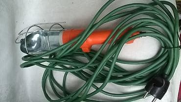 Prenosna lampa 220 v, za sijalicu e27, do 60 w, sa prekidačem na lalafo.rs Prenosna lampa 220 v, za sijalicu e27, do 60 w, sa prekidačem