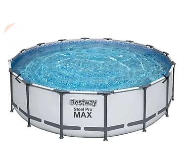 ormar forma ideale: Bestway Steel Pro MAX – samostojeći montažni bazen sa metalnom — 1