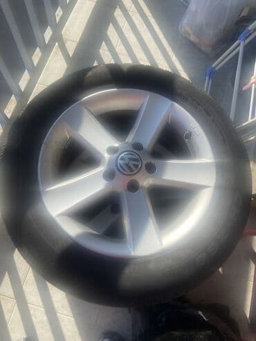 duboki branik golf 2: VW aluminijumske felne + gume - Set od 4 originalne Volkswagen — 8