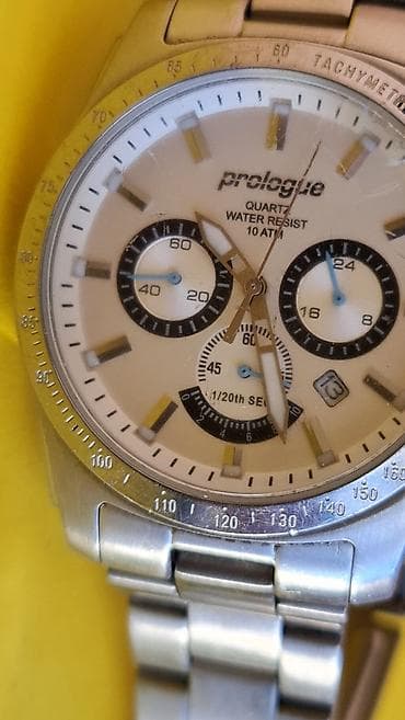 Prologue muški hronograf sat – kvarcni mehanizam - Kućište i