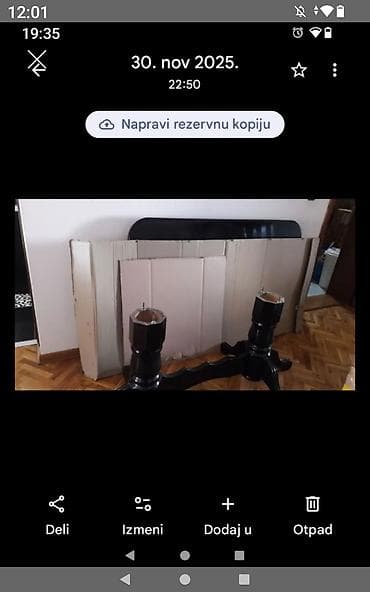 Medijapan crni, visoki sjaj trpezarijski sto, za 6 i 12 osoba