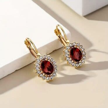 kutija za nakit za devojcice: Hoop earrings — 1