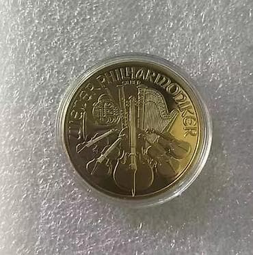 santoro album i slicice: Zlatnik “Wiener Philharmoniker” – 1 unca (1 oz) čistog zlata 999,9 - — 1