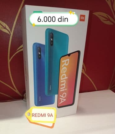 Auto elektronika: Xiaomi Redmi 9A, bоја - Crna, Dual SIM, Face ID, Otisak prsta — 2