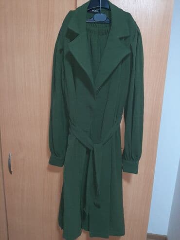 komplet pantalone i kosulja: L, Novo, Bez postave, Jednobojni, bоја - Crna — 1