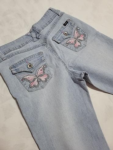 denim sampon: Farmerice 3/4 — 3