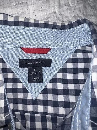 beneton haljina: TOMMY HILFIGER košulja kids M (12/14) Obučena par puta kao nova — 3