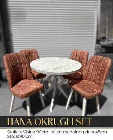 trpezarijski sto za 8 osoba dimenzije: 05. Set
270e — 15