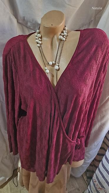 esprit bluza: 4XL TU Woman 700din Elegantna sa elastinom podesiva vrhunska Poluobim — 1