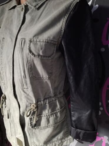 pantalone push up: Nova jakna Only velicina XS, sa koznim rukavima. Dužina 64, poluobim — 6