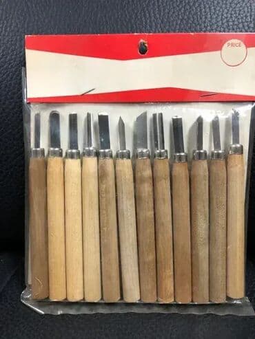 monofazni cirkular za drva: *** AKCIJA *** 0044 Alat Set za rezbarenje; Set od 12 kom. **NOVO — 1