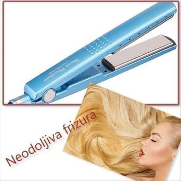 Cena: 1500din Nano Titanium ceramic pegla za kosu Keramička pegla za