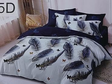 Kućni dekor: BRACNE POSTELJINE – komplet 5D dezen Opis: - Komplet posteljine sa — 6