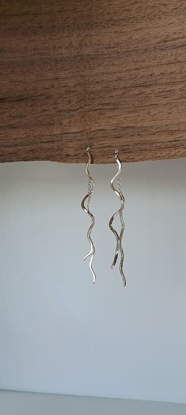 pidzame koje svetle u mraku prodaja: Earrings set, Handmade, Material: Silver — 4