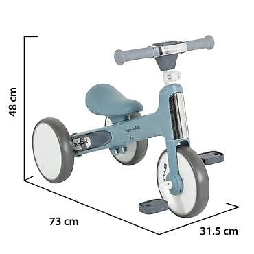 tricikl sa ruckom: BYOX Learn to Ride 2-u-1 – plavi (šifra: CANB9177-70) Inovativni mini — 4