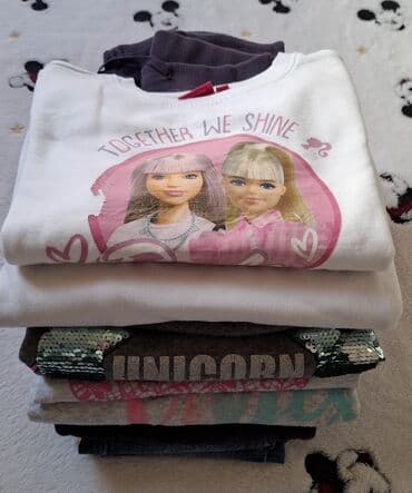 svecane bele haljine: Bundle: Sweatshirts, Jeans, T-shirts, For girls, age: 9-10 years — 1