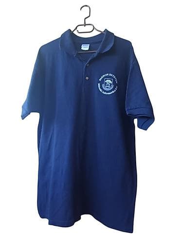 Polo majica – Gildan Ultra Cotton, tamnoplava, XL veličina - ramena