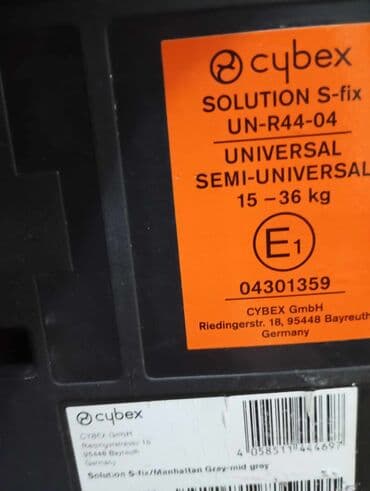 haljine za devojcice ninia: Dečije auto sedište Cybex Solution S-fix, pogodno za decu težine od 15 — 2