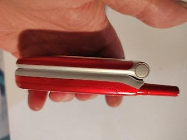 polovni ajfon telefoni cene: LG preklopni mobilni telefon (crveno‑srebrni), sa spoljnim ekranom i — 3