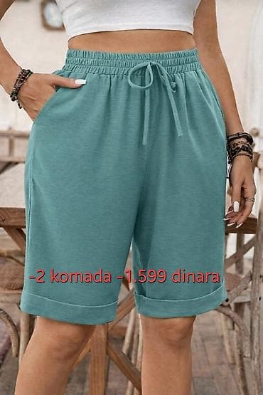 bogner patike cena: Ženske bermude sa džepovima i podesivim učkur‑pojasom - Kroj: ravne — 7