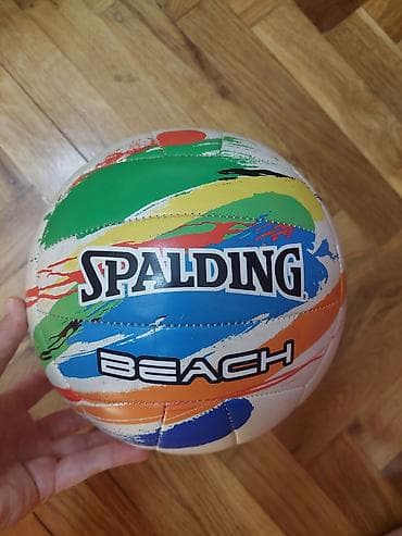 Odbojkaška lopta za plažu Spalding u dobrom stanju, korišćena 10ak