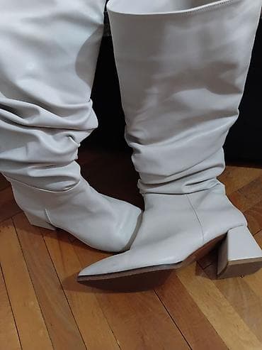 Čizme: Čizme, 39, bоја - Bela — 5