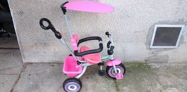dečiji motor na akumulator: Deciji triciklduz.oko 80,sir.oko 41,vis.sedista oko 35 cm.,mogucnost — 3