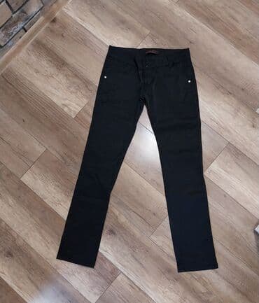 Pantalone: Normalan struk, Ravne nogavice — 1