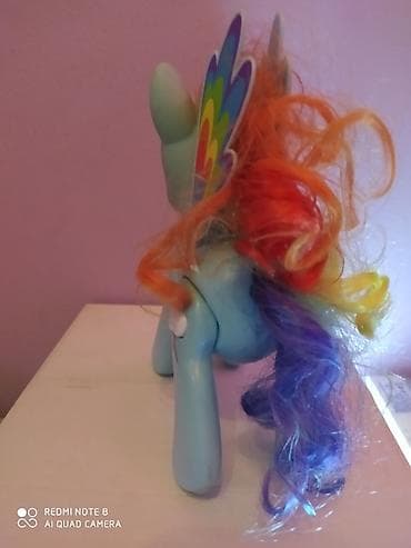 espadrile sa platformom beograd: My littly poni Rainbow Dashigračka ide u kompletu sa — 5