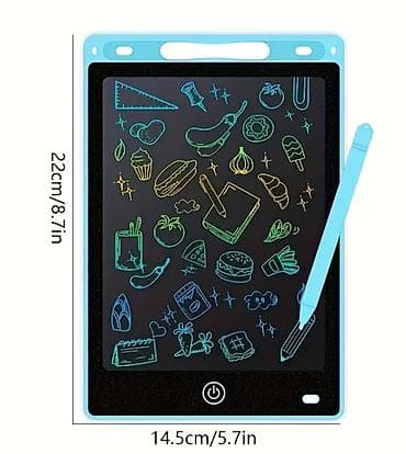 toys loznica: LCD tabla za pisanje i crtanje 8.5 inča sa olovkom - Višekratna tabla — 2