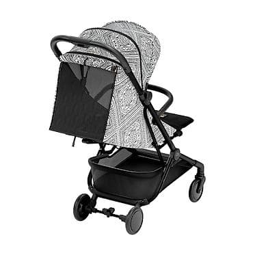 Kolica za bebe: KINDERKRAFT KOLICA PILOT 2 BIZUU LUNAR BLACK – kabinska, kompaktna — 4