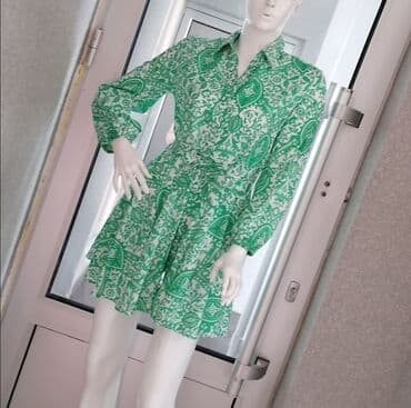 Zara S (EU 36), bоја - Zelena, Dugih rukava