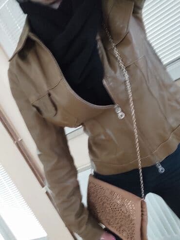 zara bluze i tunike: Jakna braon s — 1