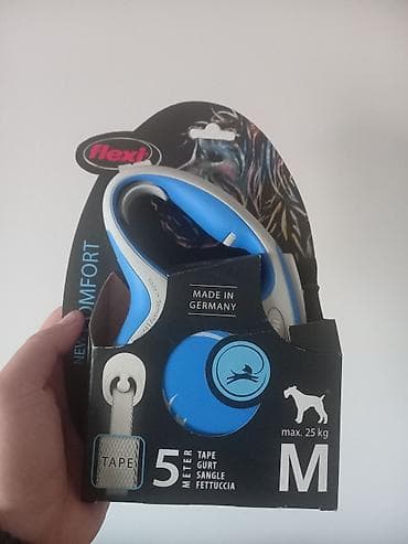Flexi New Comfort – automatska povodac traka za pse, veličina M -