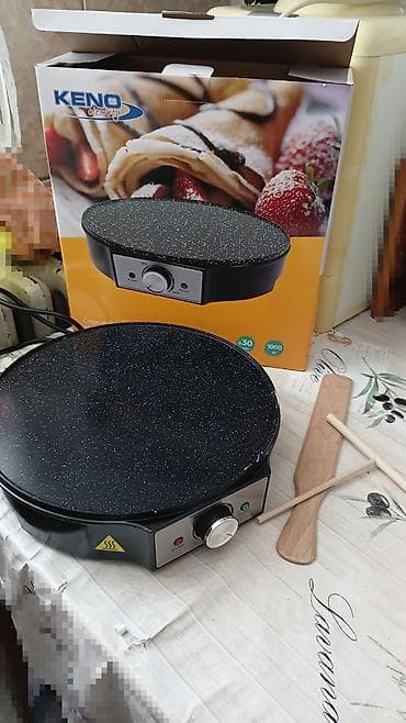 Električni aparat za palačinke KENO - Prečnik ploče: 30 cm – idealno